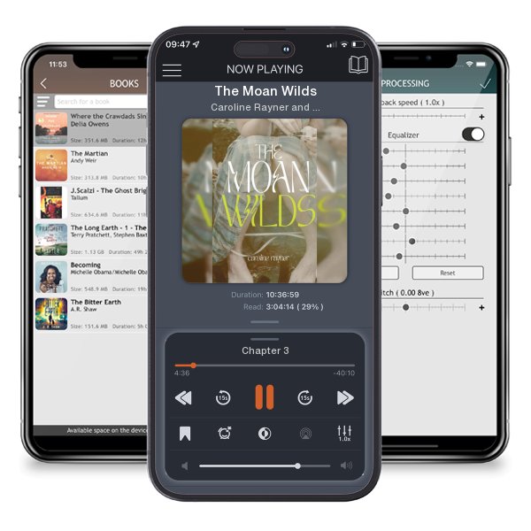 Download fo free audiobook The Moan Wilds by Caroline Rayner and Emma Ensley and listen anywhere on your iOS devices in the ListenBook app.