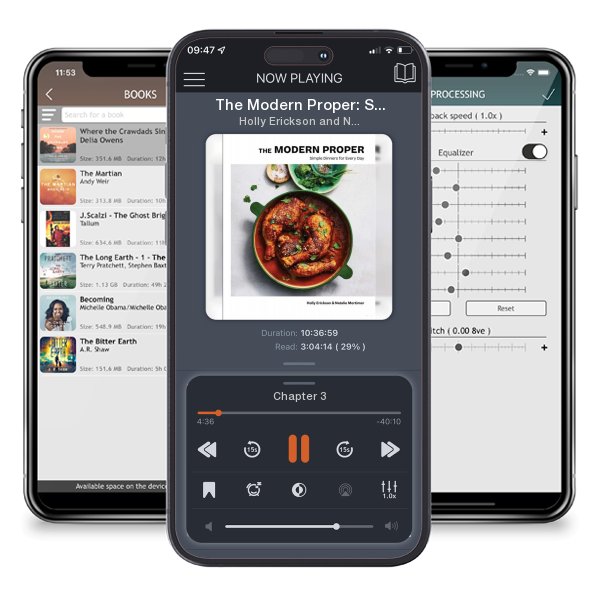 Download fo free audiobook The Modern Proper: Simple Dinners for Every Day (a Cookbook) by Holly Erickson and Natalie Mortimer and listen anywhere on your iOS devices in the ListenBook app.