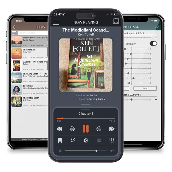 Download fo free audiobook The Modigliani Scandal by Ken Follett and listen anywhere on your iOS devices in the ListenBook app.