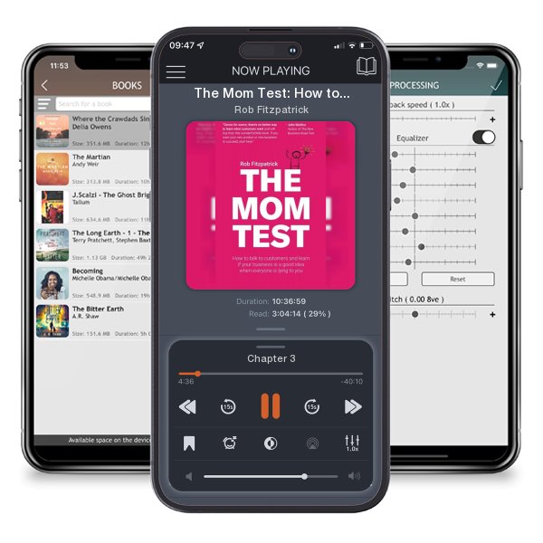Download fo free audiobook The Mom Test: How to talk to customers & learn if your... by Rob Fitzpatrick and listen anywhere on your iOS devices in the ListenBook app.