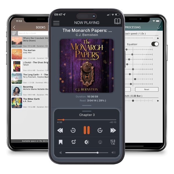 Download fo free audiobook The Monarch Papers: Cosmos & Time by C.J. Bernstein and listen anywhere on your iOS devices in the ListenBook app.