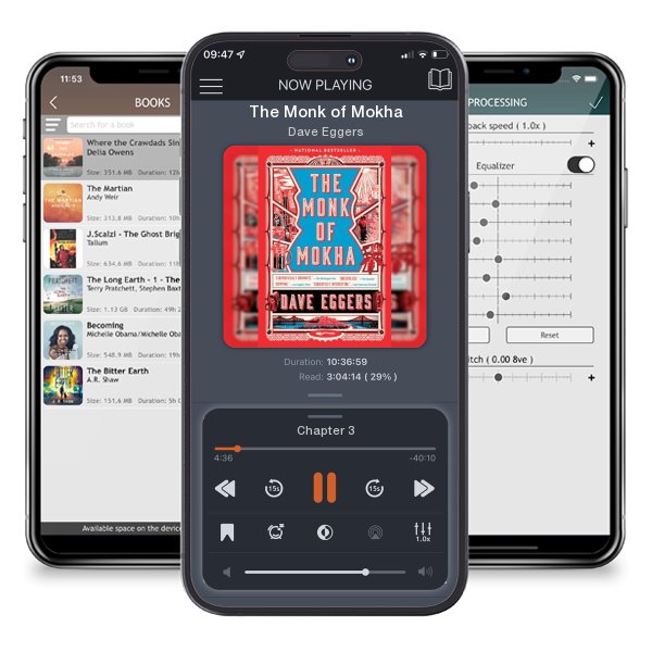 Download fo free audiobook The Monk of Mokha by Dave Eggers and listen anywhere on your iOS devices in the ListenBook app.