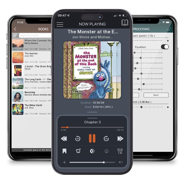 Download fo free audiobook The Monster at the End of This Book (Sesame Street) by Jon Stone and Michael Smollin and listen anywhere on your iOS devices in the ListenBook app.