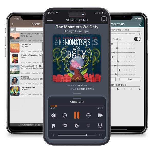 Download fo free audiobook The Monsters We Defy by Leslye Penelope and listen anywhere on your iOS devices in the ListenBook app.