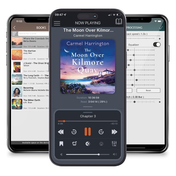Download fo free audiobook The Moon Over Kilmore Quay by Carmel Harrington and listen anywhere on your iOS devices in the ListenBook app.