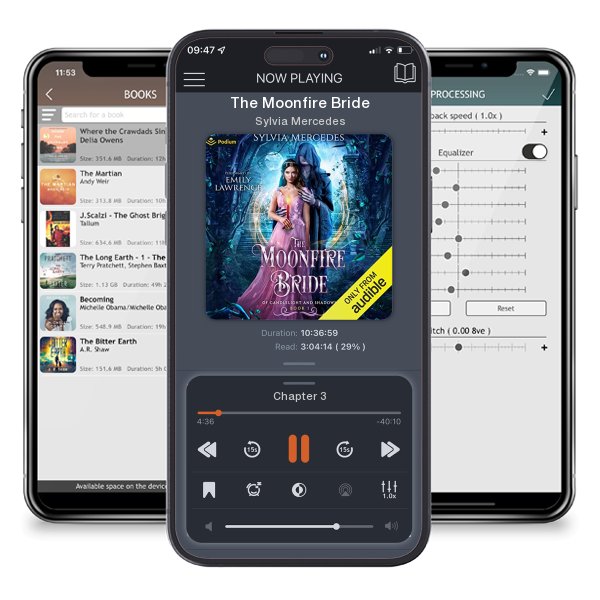 Download fo free audiobook The Moonfire Bride by Sylvia Mercedes and listen anywhere on your iOS devices in the ListenBook app.