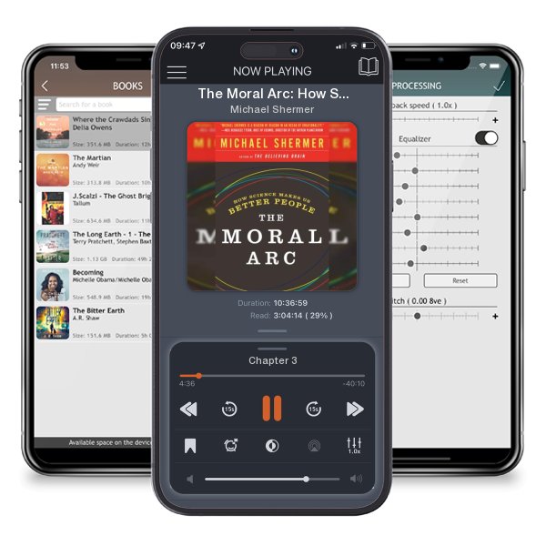 Download fo free audiobook The Moral Arc: How Science Makes Us Better People by Michael Shermer and listen anywhere on your iOS devices in the ListenBook app.
