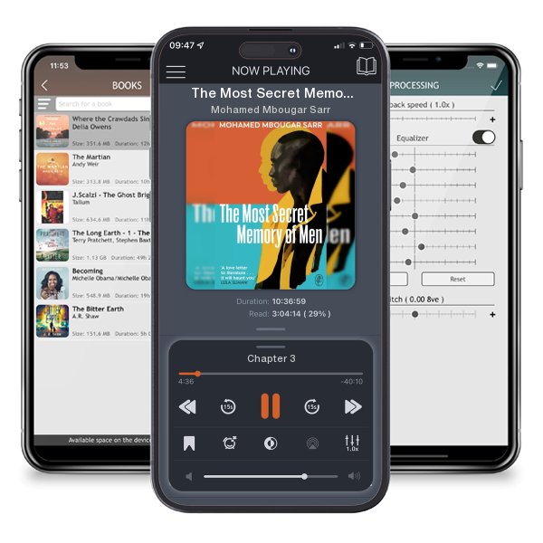 Download fo free audiobook The Most Secret Memory of Men by Mohamed Mbougar Sarr and listen anywhere on your iOS devices in the ListenBook app.