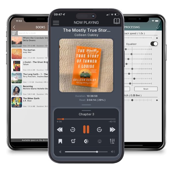 Download fo free audiobook The Mostly True Story of Tanner and Louise by Colleen Oakley and listen anywhere on your iOS devices in the ListenBook app.