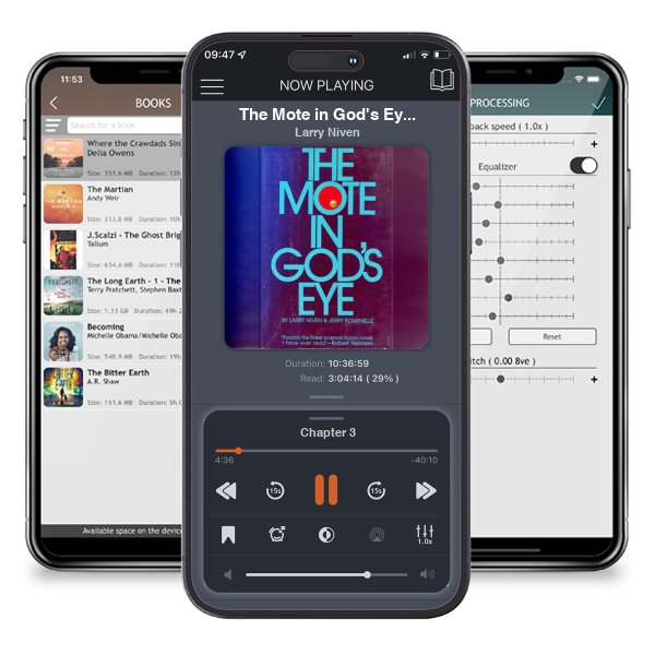 Download fo free audiobook The Mote in God\'s Eye (Moties, #1) by Larry Niven and listen anywhere on your iOS devices in the ListenBook app.