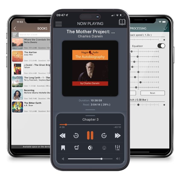 Download fo free audiobook The Mother Project: Making it to parenthood the (very) long way round by Charles Darwin and listen anywhere on your iOS devices in the ListenBook app.