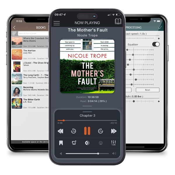 Download fo free audiobook The Mother's Fault by Nicole Trope and listen anywhere on your iOS devices in the ListenBook app.