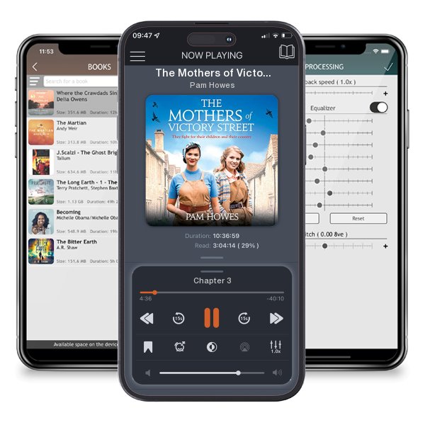 Download fo free audiobook The Mothers of Victory Street by Pam Howes and listen anywhere on your iOS devices in the ListenBook app.