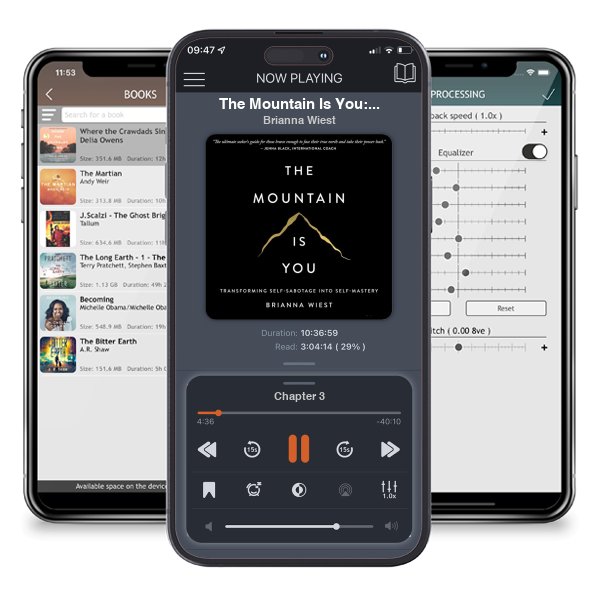 Download fo free audiobook The Mountain Is You: Transforming Self-Sabotage into Self-Mastery by Brianna Wiest and listen anywhere on your iOS devices in the ListenBook app.