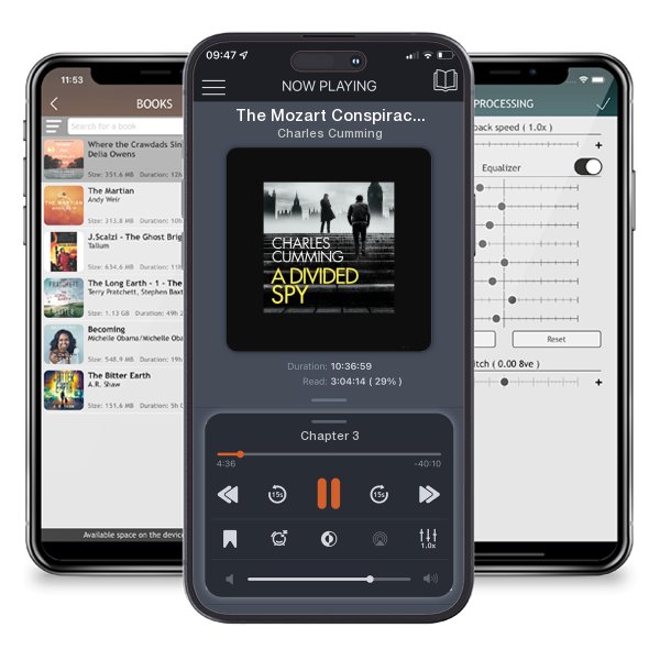 Download fo free audiobook The Mozart Conspiracy by Charles Cumming and listen anywhere on your iOS devices in the ListenBook app.