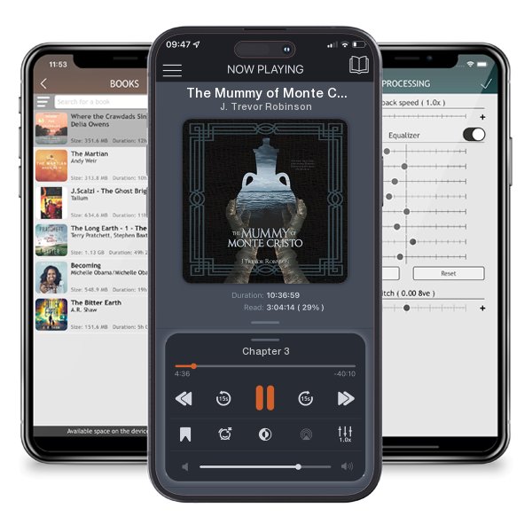 Download fo free audiobook The Mummy of Monte Cristo by J. Trevor Robinson and listen anywhere on your iOS devices in the ListenBook app.