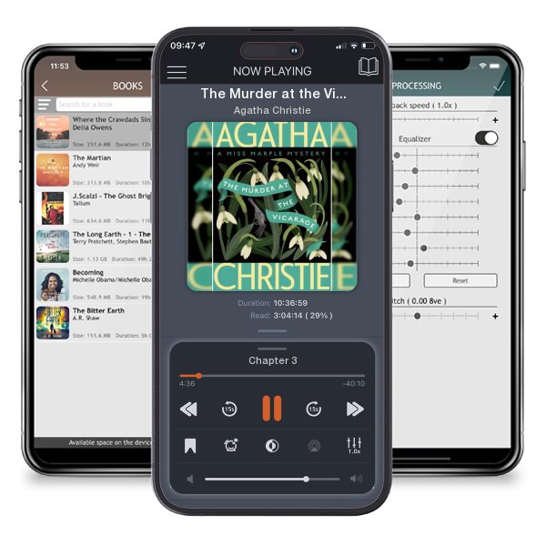 Download fo free audiobook The Murder at the Vicarage: A Miss Marple Mystery by Agatha Christie and listen anywhere on your iOS devices in the ListenBook app.