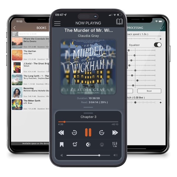 Download fo free audiobook The Murder of Mr. Wickham by Claudia Gray and listen anywhere on your iOS devices in the ListenBook app.