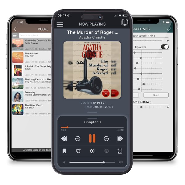 Download fo free audiobook The Murder of Roger Ackroyd (Warbler Classics) by Agatha Christie and listen anywhere on your iOS devices in the ListenBook app.