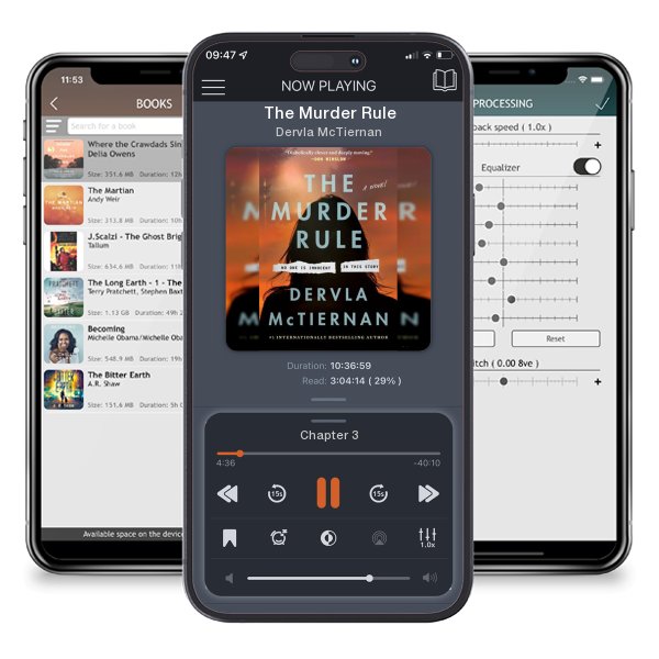 Download fo free audiobook The Murder Rule by Dervla McTiernan and listen anywhere on your iOS devices in the ListenBook app.
