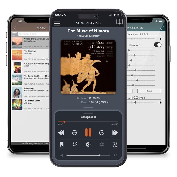 Download fo free audiobook The Muse of History by Oswyn Murray and listen anywhere on your iOS devices in the ListenBook app.