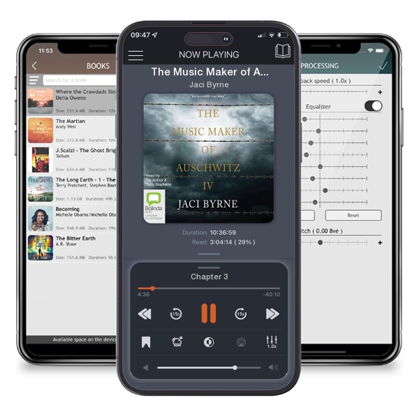 Download fo free audiobook The Music Maker of Auschwitz IV by Jaci Byrne and listen anywhere on your iOS devices in the ListenBook app.