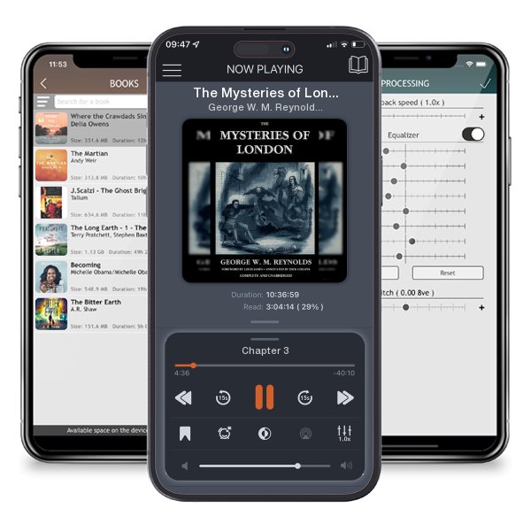 Download fo free audiobook The Mysteries of London, Vol. I [Unabridged & Illustrated] by George W. M. Reynolds and listen anywhere on your iOS devices in the ListenBook app.