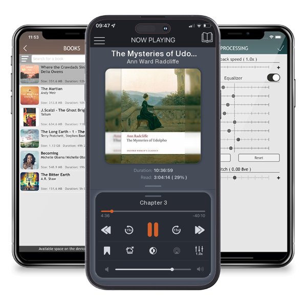 Download fo free audiobook The Mysteries of Udolpho by Ann Ward Radcliffe and listen anywhere on your iOS devices in the ListenBook app.