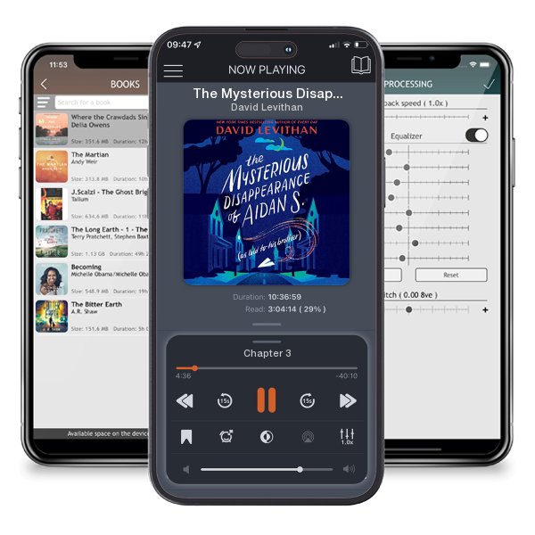 Download fo free audiobook The Mysterious Disappearance of Aidan S. (as Told to His Brother) by David Levithan and listen anywhere on your iOS devices in the ListenBook app.