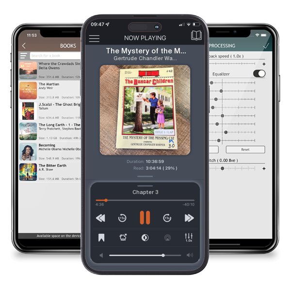 Download fo free audiobook The Mystery of the Missing Cat by Gertrude Chandler Warner and listen anywhere on your iOS devices in the ListenBook app.