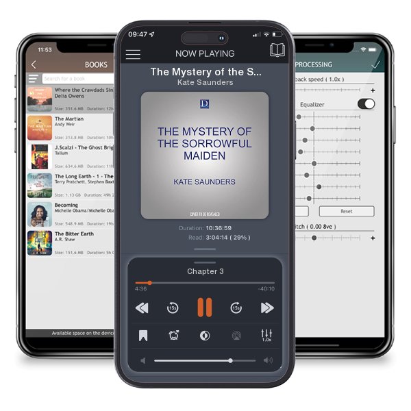 Download fo free audiobook The Mystery of the Sorrowful Maiden by Kate Saunders and listen anywhere on your iOS devices in the ListenBook app.