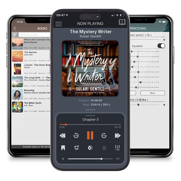 Download fo free audiobook The Mystery Writer by Sulari Gentill and listen anywhere on your iOS devices in the ListenBook app.