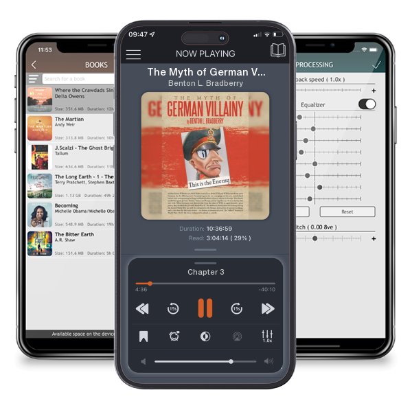 Download fo free audiobook The Myth of German Villainy by Benton L. Bradberry and listen anywhere on your iOS devices in the ListenBook app.