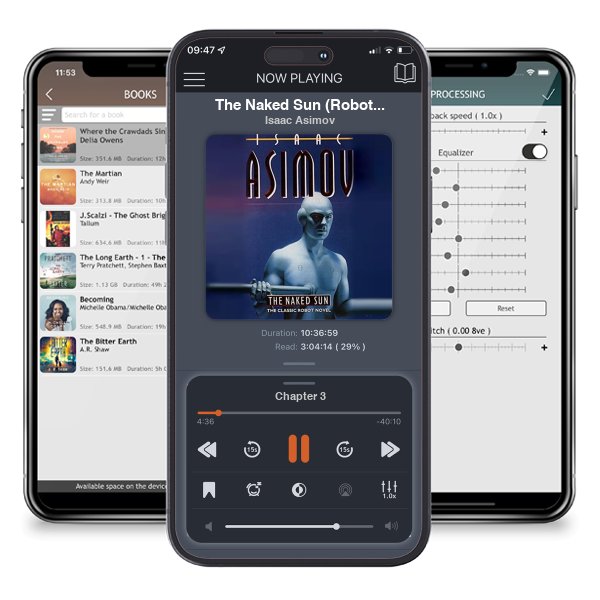 Download fo free audiobook The Naked Sun (Robot, #2) by Isaac Asimov and listen anywhere on your iOS devices in the ListenBook app.
