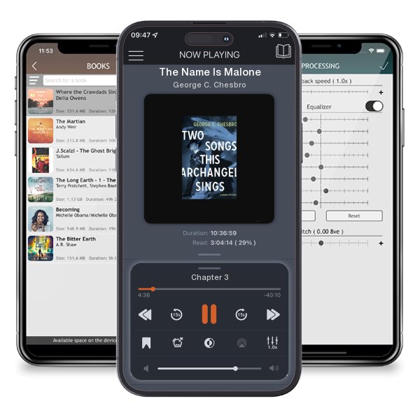 Download fo free audiobook The Name Is Malone by George C. Chesbro and listen anywhere on your iOS devices in the ListenBook app.