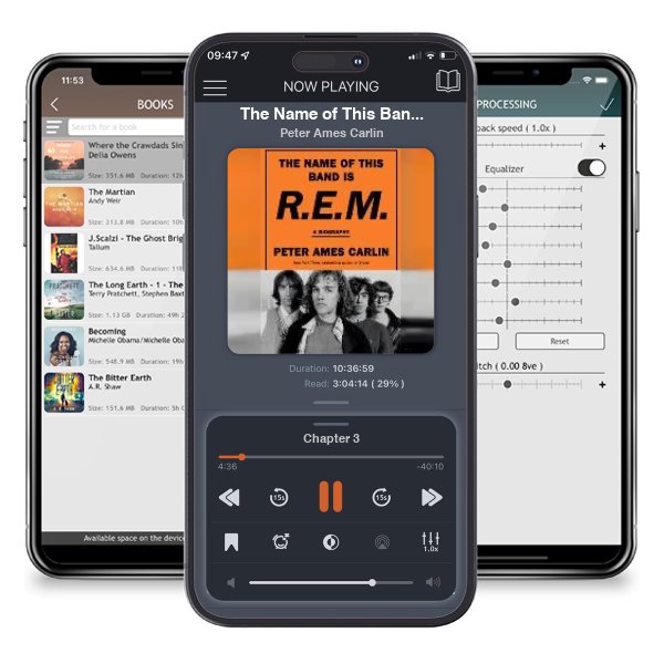 Download fo free audiobook The Name of This Band Is R.E.M. by Peter Ames Carlin and listen anywhere on your iOS devices in the ListenBook app.