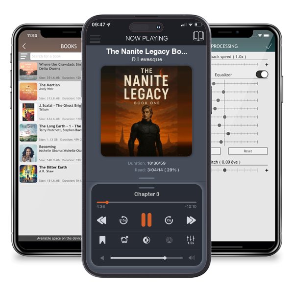 Download fo free audiobook The Nanite Legacy Book 1 by D Levesque and listen anywhere on your iOS devices in the ListenBook app.