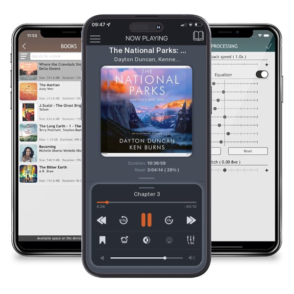 Download fo free audiobook The National Parks: America's Best Idea by Dayton Duncan, Kenneth Burns, et al. and listen anywhere on your iOS devices in the ListenBook app.