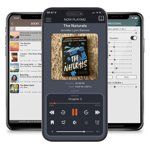 Download fo free audiobook The Naturals by Jennifer Lynn Barnes and listen anywhere on your iOS devices in the ListenBook app.