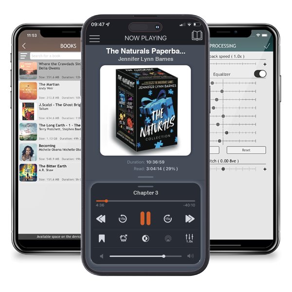 Download fo free audiobook The Naturals Paperback Boxed Set by Jennifer Lynn Barnes and listen anywhere on your iOS devices in the ListenBook app.
