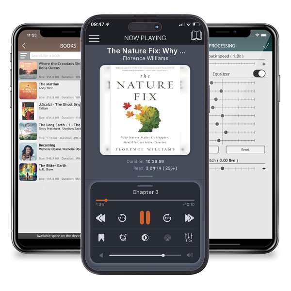 Download fo free audiobook The Nature Fix: Why Nature Makes Us Happier, Healthier, and... by Florence Williams and listen anywhere on your iOS devices in the ListenBook app.
