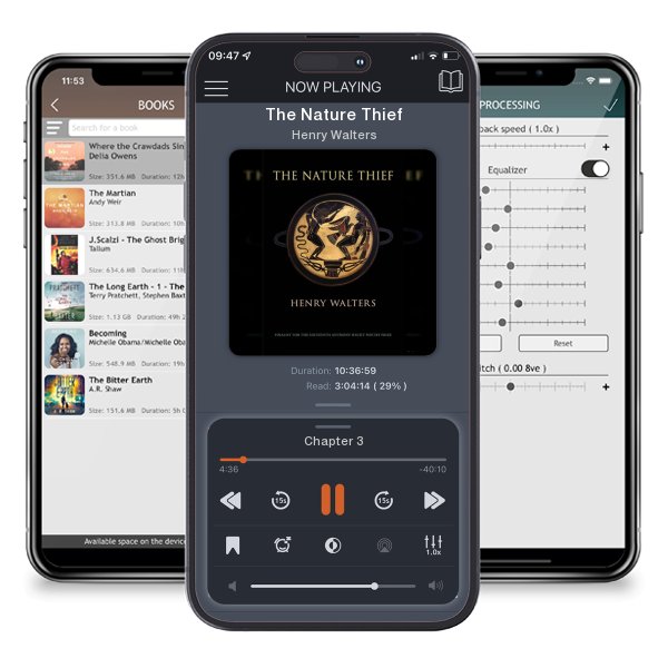 Download fo free audiobook The Nature Thief by Henry Walters and listen anywhere on your iOS devices in the ListenBook app.