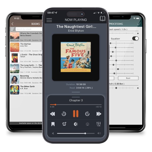 Download fo free audiobook The Naughtiest Girl: Here's The Naughtiest Girl: Book 4 by Enid Blyton and listen anywhere on your iOS devices in the ListenBook app.
