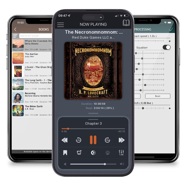 Download fo free audiobook The Necronomnomnom: Recipes and Rites from the Lore of H. P.... by Red Duke Games LLC and Mike Slater and listen anywhere on your iOS devices in the ListenBook app.