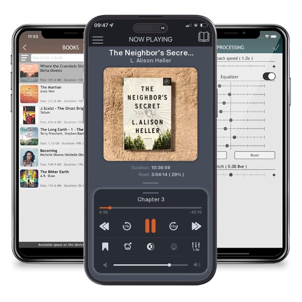 Download fo free audiobook The Neighbor's Secret by L. Alison Heller and listen anywhere on your iOS devices in the ListenBook app.