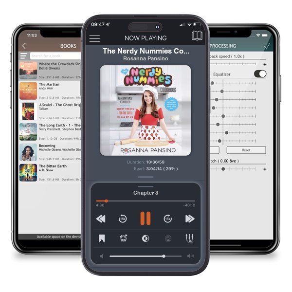 Download fo free audiobook The Nerdy Nummies Cookbook by Rosanna Pansino and listen anywhere on your iOS devices in the ListenBook app.