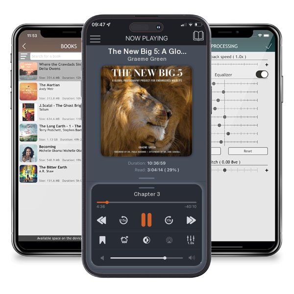 Download fo free audiobook The New Big 5: A Global Photography Project for Endangered... by Graeme Green and listen anywhere on your iOS devices in the ListenBook app.