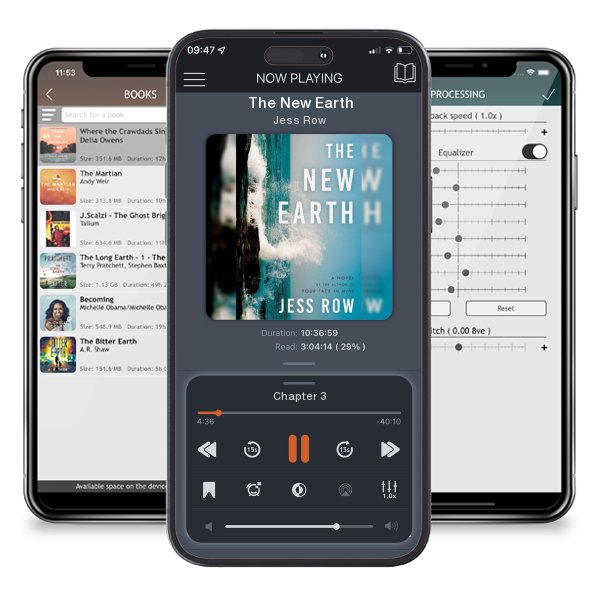 Download fo free audiobook The New Earth by Jess Row and listen anywhere on your iOS devices in the ListenBook app.