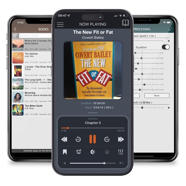 Download fo free audiobook The New Fit or Fat by Covert Bailey and listen anywhere on your iOS devices in the ListenBook app.
