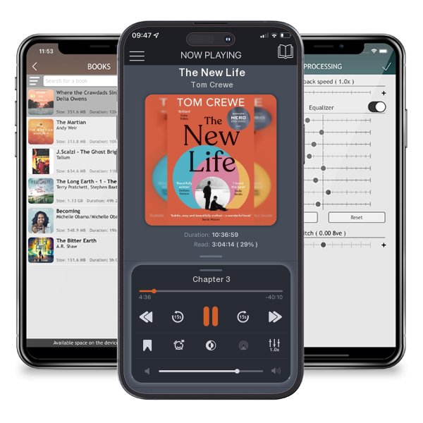 Download fo free audiobook The New Life by Tom Crewe and listen anywhere on your iOS devices in the ListenBook app.